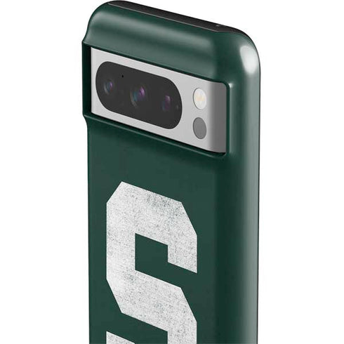 Michigan State University Spartans Away Grey S Google Pixel 8 Pro Impact Case